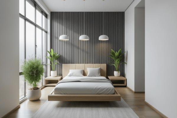 SA001-6 بديل خشب رمادي غامق