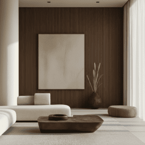 SA002-7 بديل خشب بني طبيعي دافئ