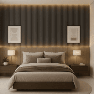 SA002-9 بديل خشب أسود مطفي فاخر