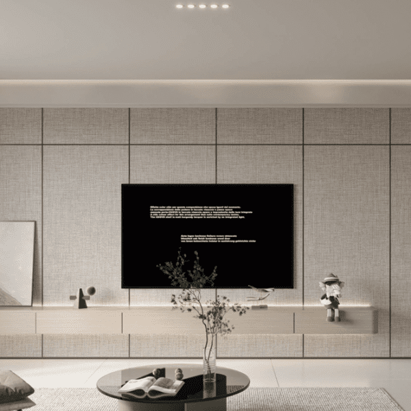 بديل شيبورد بيج بنقشة قماشية طبيعية