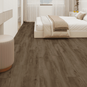 باركيه SPC خشبي بني داكن